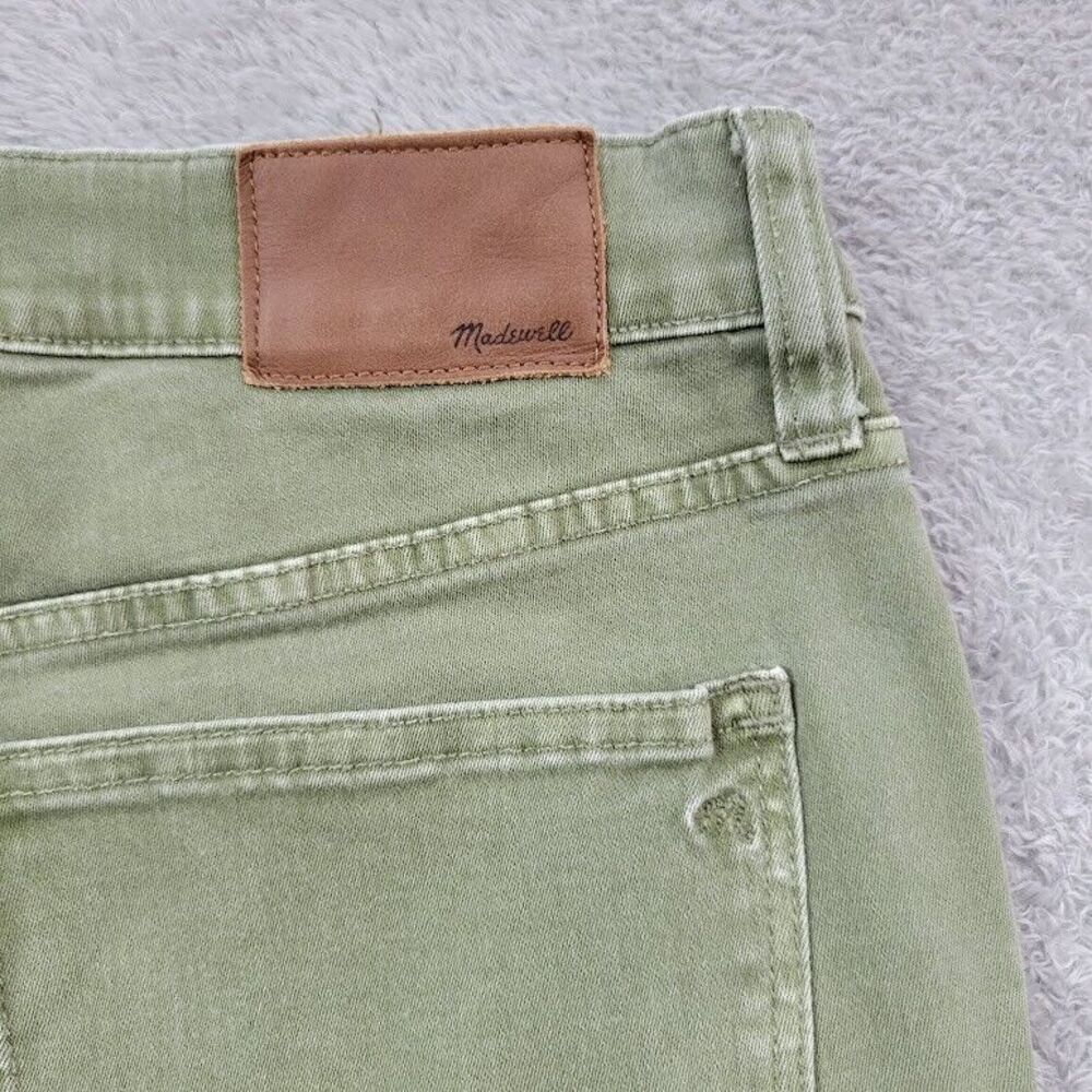 Madewell Women's Skinny Jeans in Olive Green - Picture 8 of 12